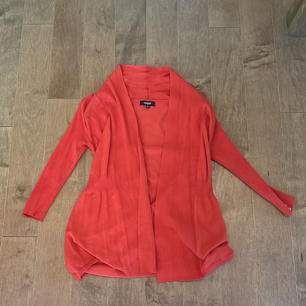 Premise Orange Cardigan